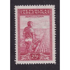 ARGENTINA 1935 GJ 787 ESTAMPILLA NUEVA MINT FILIGRANA LADO MAYOR U$ 1,95